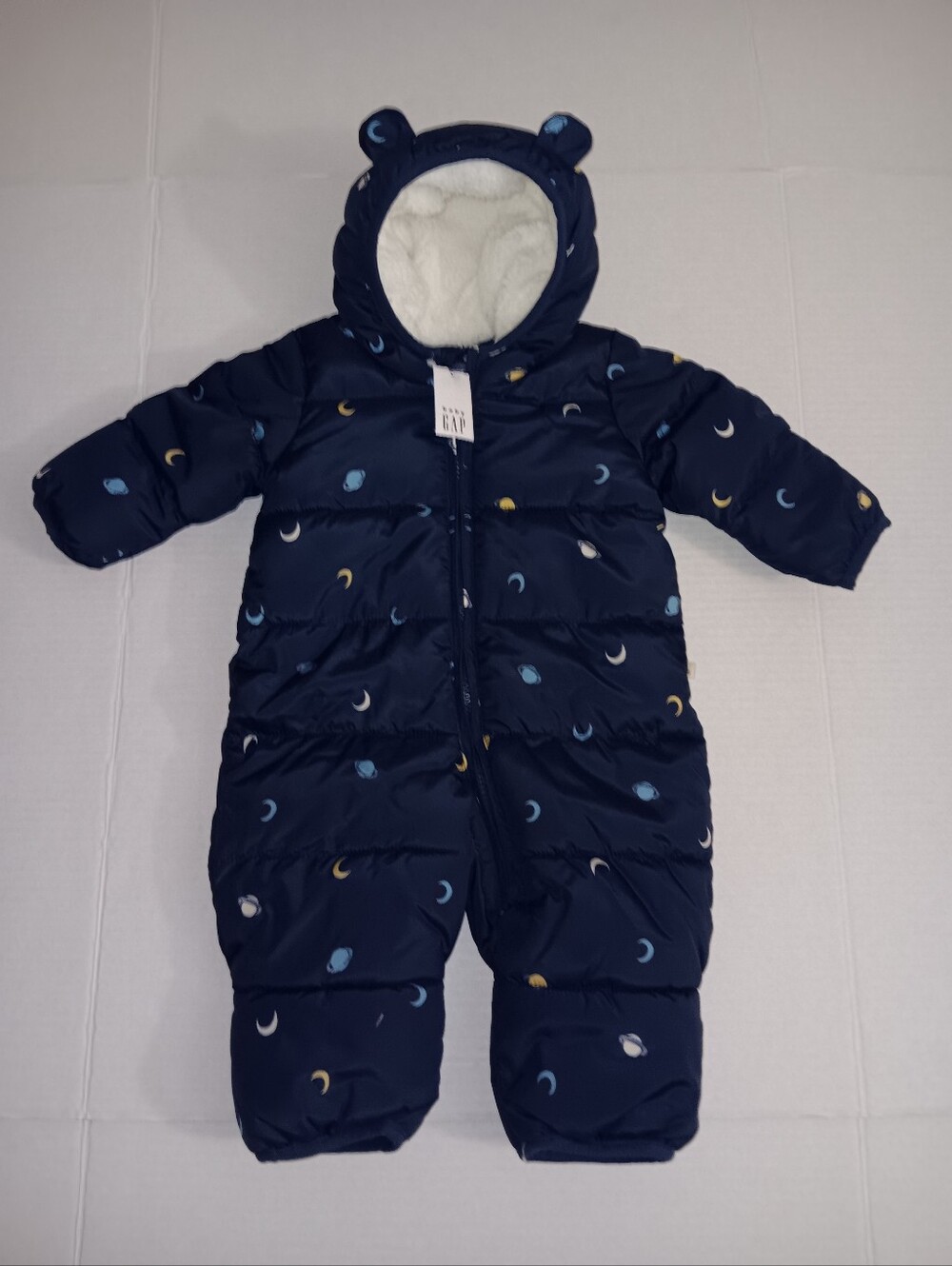 BABY GAP 0-3 MONTHS COLD CONTROL MAX ASTROLOGY GRAPHIC  SNOWSUIT